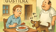 Vic: Mladenič naroči golaž, kuža pa renči