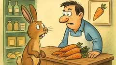 Vic: Zajček pride v trgovino in vpraša…