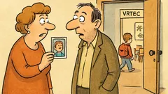 Vic: Žena pokaže možu fotografijo...