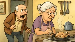 Vic: 85-letni dedek pride k zdravniku na pregled