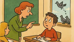 Vic: Vpraša učiteljica Ivico, kakšni so golobi