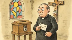 Vic: V cerkvi so izropali nabiralnik za darove