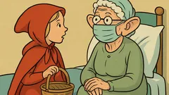 Vic: Babica, zakaj imaš tako velika ušesa?