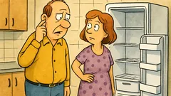 Vic: Mož reče ženi: hladilnik je pokvarjen