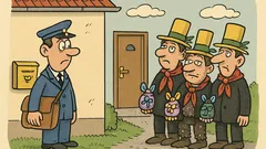 Vic: Velikonočni koledniki kot paketi Pošte Slovenije