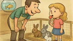 Vic: Deklica vstopi v trgovino za živali…