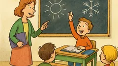 Vic: Učiteljica sprašuje o segrevanju telesa