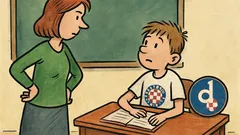 Vic: Učiteljica vpraša Duja: Za koga navijaš?