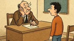 Vic: Premožni študent pride na izpit