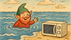 Vic: Veš, kaj dela škrat v morju?