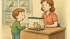 Vic: Pepček gre v trgovino po hrčka