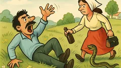 Vic: Leži Črnogorec v travi in kriči