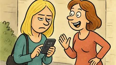 Vic: Blondinka vtipka PIN na telefonu