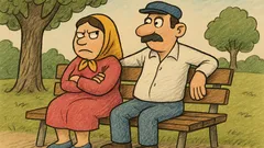 Vic: Mujo in Fata sedita v parku