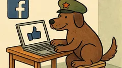 Vic: Kaj počne ruski pes na Facebooku?