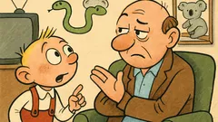 Vic: Hurvínek vpraša: Ati, samica od kače?