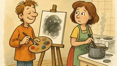 Vic: Mladi slikar se poroči s prikupnim dekletom