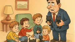 Vic: Politik kupi sinovom pet mucek