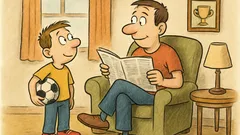 Vic: Sin očetu: Ati, ti si nogometaš...