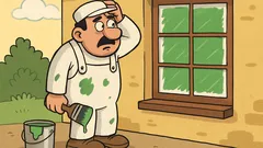 Vic: Poslali so Mujota pobarvat nekaj oken…