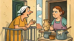 Vic: Soseda pokliče čez balkon…