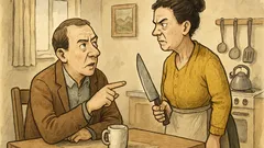 Vic: Pogovor med možem in ženo...