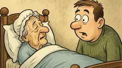 Vic: Babica na smrtni postelji šepne vnuku