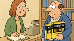 Vic: Prodajalka v knjigarni računa narobe