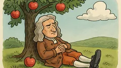 Vic: Newton zaspi pod jablano...