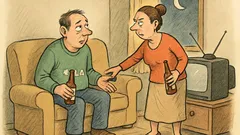 Vic: Sinoči sva z ženo sedela na kavču