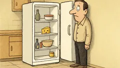 Vic: Moj hladilnik misli, da sem...