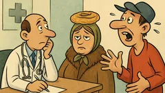 Vic: Mujo priteče v ambulanto...