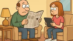 Vic: Vprašal sem hčerko za časopis...