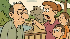 Vic: Mujo v živalskem vrtu brez očal