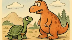 Vic: Vpraša želva dinozavra o Noetu…