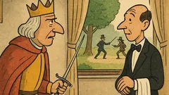 Vic: »Sire, boste danes k zdravniku?«