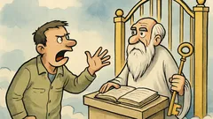 Vic: Pred vrati nebes stoji jezen moški