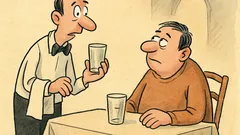 Vic: Natakar vidi prazen kozarec…