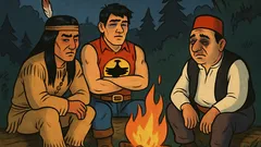 Vic: Nekoč ponoči ob tabornem ognju...