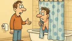 Vic: Razlika med papirjem in tuš zaveso?