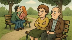 Vic: Na klopci v parku dva para