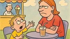 Vic: Mama, mama, kupi mi sladoled!