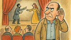 Vic: V gledališče pride gluh in reče…