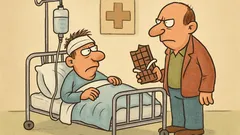 Vic: Moj prijatelj je spet pristal v bolnišnici