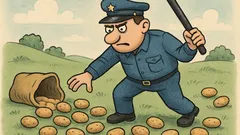 Vic: Kako policisti sadijo krompir?