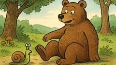 Vic: Medved praznuje, polž pride čez leto