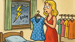 Vic: Zakaj plavolaska menja obleko, ko grmi?