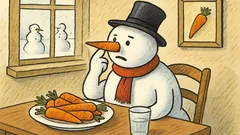 Vic: Snežak reče: Čudno, povsod voham korenje!