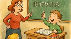 Vic: Učiteljica vpraša: po R trdi I?