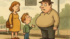 Vic: Mali Peter vpraša mamico o trebuhu